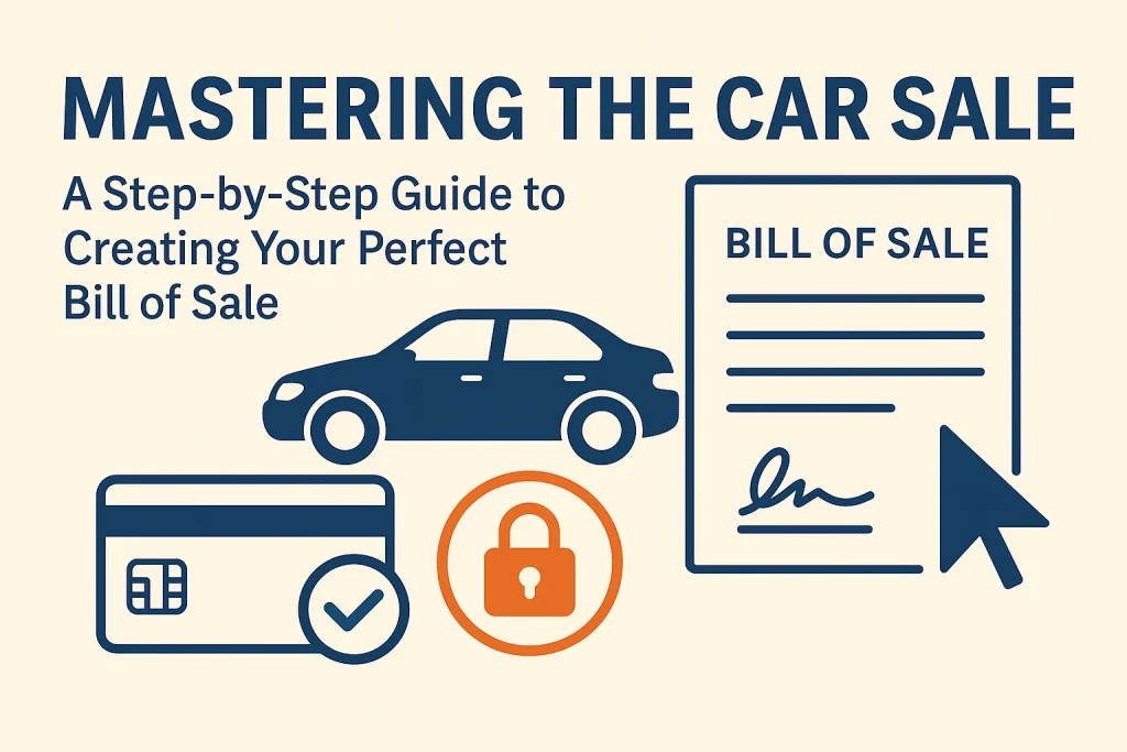 Mastering the Car Sale: A Step-by-Step Guide to Creating Your Perfect Bill of Sale